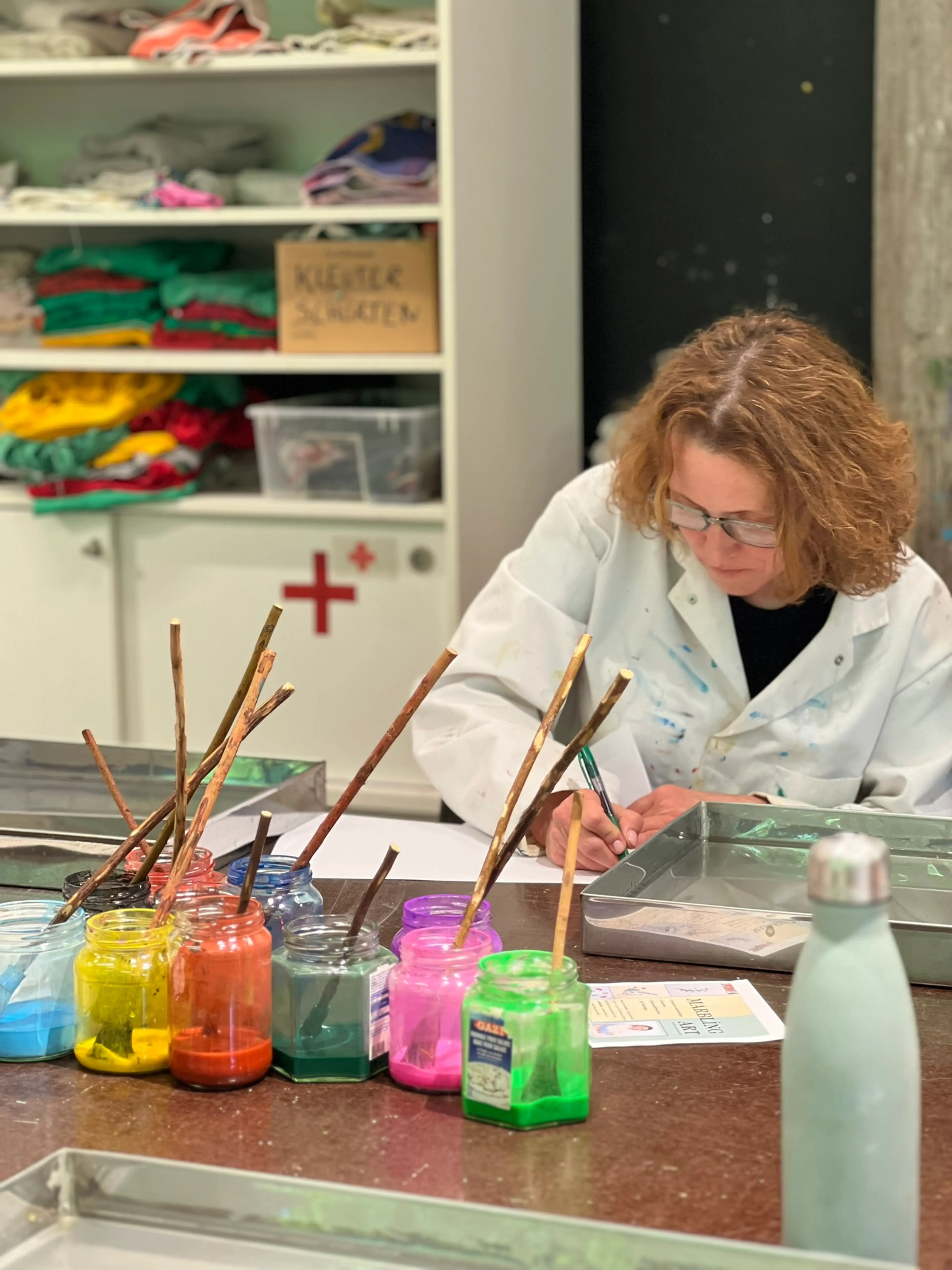 Workshop Ebru Dilbeek 2025 5