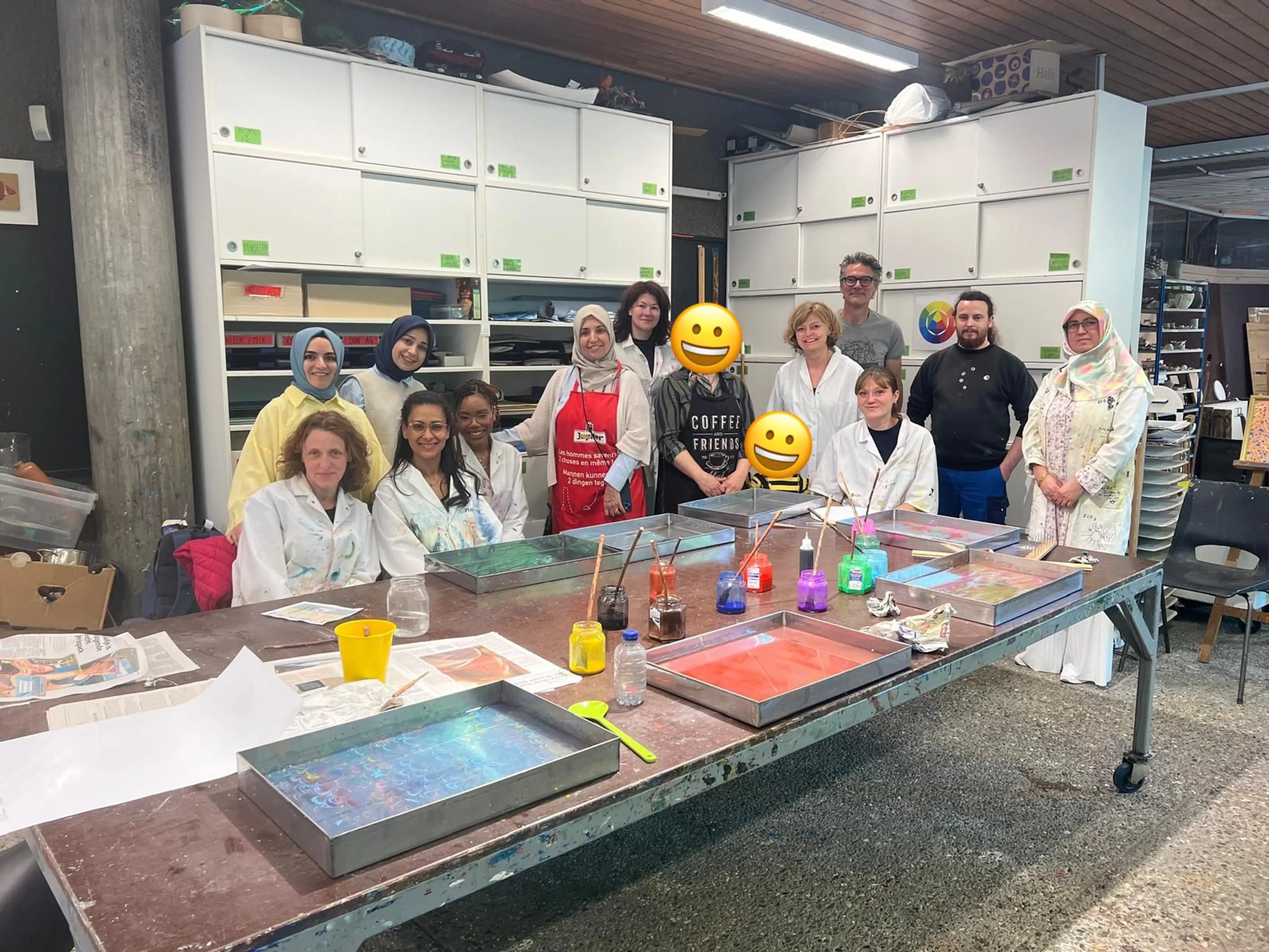 Workshop Ebru Dilbeek 2025 10